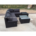 Muebles de jardín / Muebles de jardín de mimbre de poliéster de PE - Lounge Set